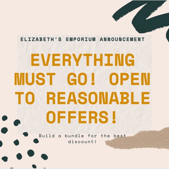 Announcement! Everything must go! - Picture 1 of 1